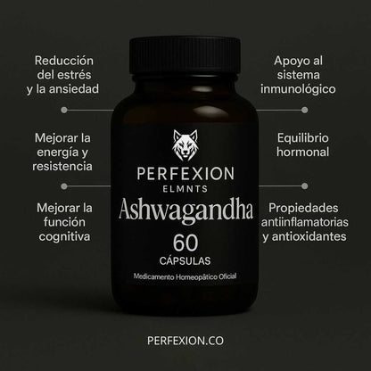 Ashwagandha - reduce el Estrés y la Ansiedad