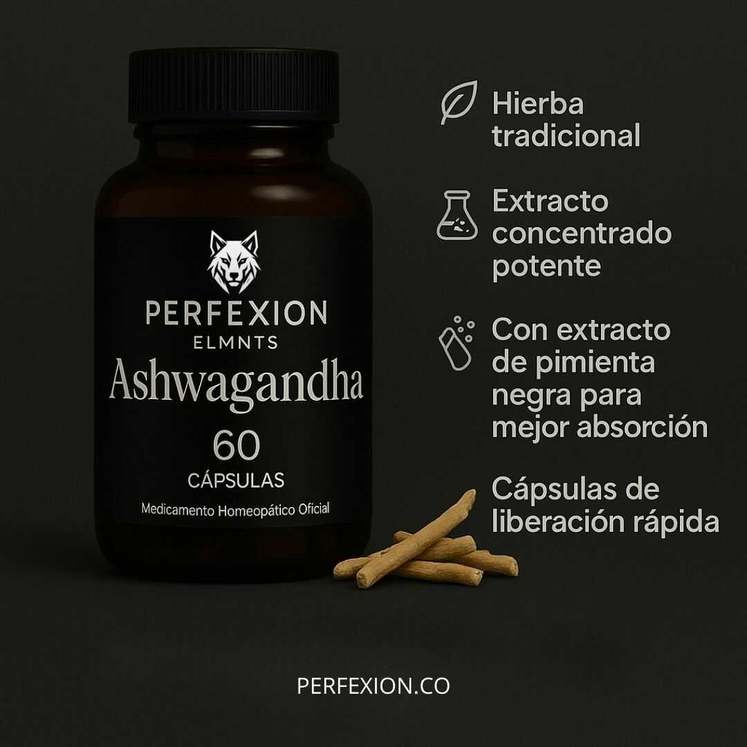 Ashwagandha - reduce el Estrés y la Ansiedad